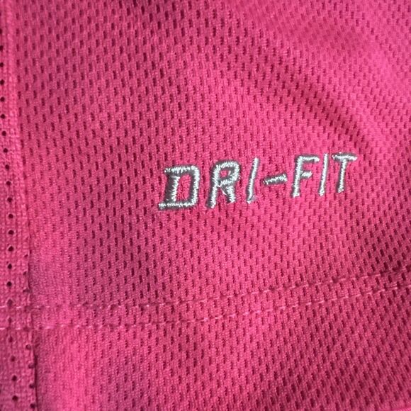 Nike Dri Fit Jersey Shirt Mens S Pink Football Soccer FC Barcelona - Picture 13 of 14